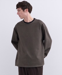 UNITED TOKYO（ユナイテッドトウキョウ）の「【セットアップ着用可能】＋3.6℃ダウンファブリックプルオーバー｜+3.6℃ UP / 保温 / 静電気防止 / ストレッチ / ウォッシャブル/冬服（Tシャツ/カットソー・メンズ）」