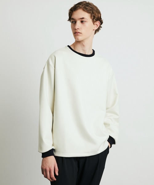 WEB限定】＋3.6℃ダウンファブリックプルオーバー｜+3.6℃ UP / 保温