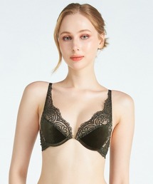 ANNEBRA | Velvet ベロア×レースモールドカップブラジャー(ブラジャー)
