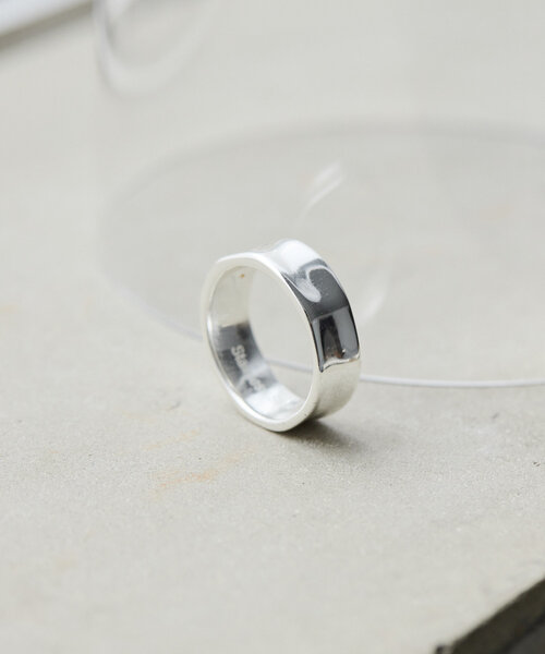 《金属アレルギー対応/ステンレス》スムースリング(リング)|ear PAPILLONNER(イアパピヨネ)