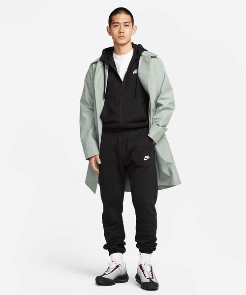 NIKE(ナイキ)の「《セットアップ対応商品》ナイキ スポーツウェア クラブ ユニセックス フルジップ パーカー / Nike Sportswear Club Men's Full-Zip Hoodie BV2649-010 Black(パーカー・メンズ・ブラック・2XL/L/M/S/XL)」の9枚目の写真