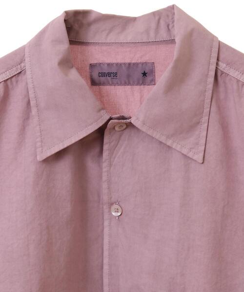 CONVERSE(コンバース)の「【限定展開】PIGMENT DYE BACK PRINT SHIRT(シャツ/ブラウス・レディース・ブラック/ホワイト/ピンク・SMALL/MEDIUM)」の22枚目の写真