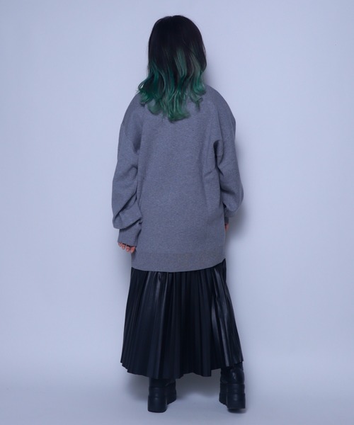 Bling Leads(ブリングリーズ)の「Z)【BLINGLEADS】724811~12 フェイスJQDクルーネック ニットセーター(ニット/セーター・メンズ・グレー系その他/ブラック系その他2/ブラック系その他/グレー系その他2・MEDIUM/LARGE)」の22枚目の写真
