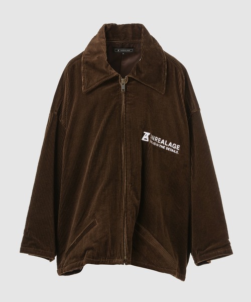 ANREALAGE(アンリアレイジ)の「ZOOM CORDUROY COACH JACKET(その他アウター・レディース・ブラック/ブラウン/グレー・M)」の1枚目の写真