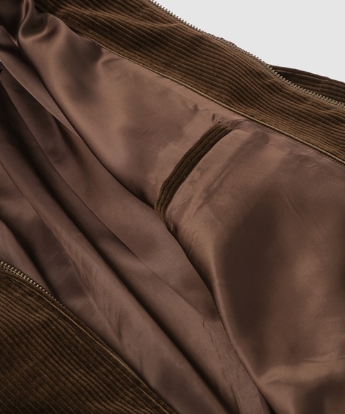 ANREALAGE(アンリアレイジ)の「ZOOM CORDUROY COACH JACKET(その他アウター・レディース・ブラック/ブラウン/グレー・M)」の7枚目の写真