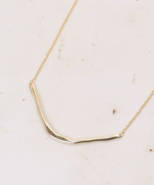le.coeur blanc（ルクールブラン）の「ニュアンスバーネックレス（ネックレス・レディース・ゴールド/シルバー・FREE）」の9枚目の写真
