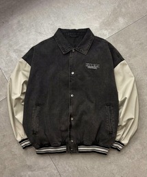 WEGO | WEGO/【25年春夏新作】デニムスタジャン(スタジャン)