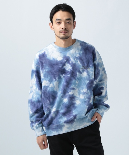 BAYFLOW（ベイフロー）の「タイダイスウェットプルオーバー（スウェット・メンズ・ブラック/ベージュ/ブルー・MEDIUM/LARGE）」の21枚目の写真