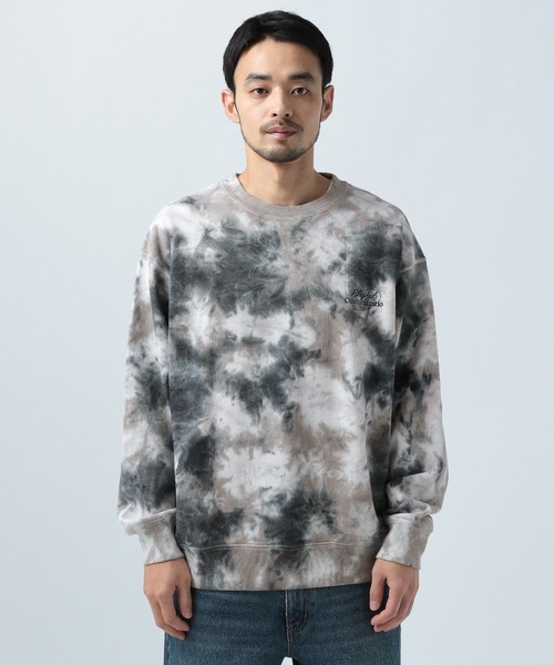 BAYFLOW（ベイフロー）の「タイダイスウェットプルオーバー（スウェット・メンズ・ブラック/ベージュ/ブルー・MEDIUM/LARGE）」の22枚目の写真