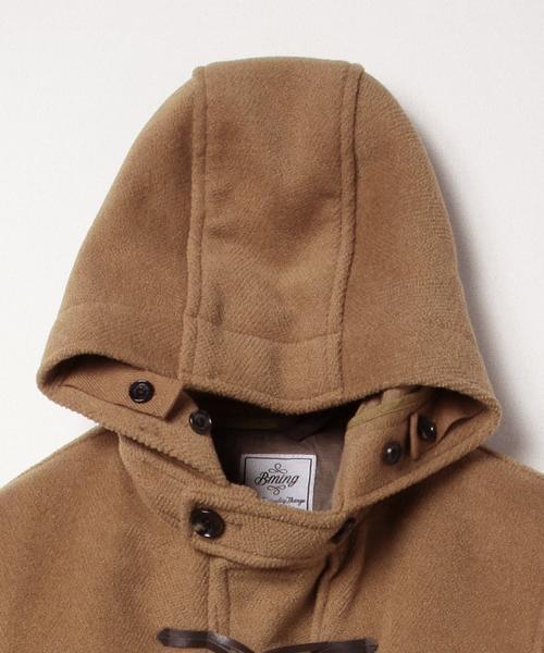 B:MING by BEAMS（ビーミングバイビームス）の「ビーミング by ビームス / パイルカットダッフルコート（ダッフルコート・メンズ・ネイビー/ブラウン系その他・LARGE/MEDIUM/SMALL）」の5枚目の写真