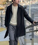 TAION(タイオン)の「ジャケット/アウター(ステンカラーコート)」