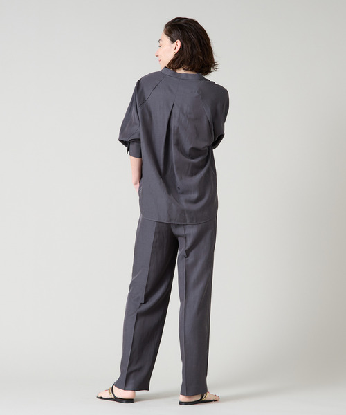 Liesse（リエス）の「ワイドストレートパンツ（その他パンツ・レディース・ライトベージュ/チャコールグレー・2/3）」の20枚目の写真