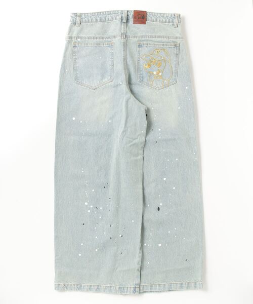 Ruler paint baggy denim（デニムパンツ）｜centimeter（センチ
