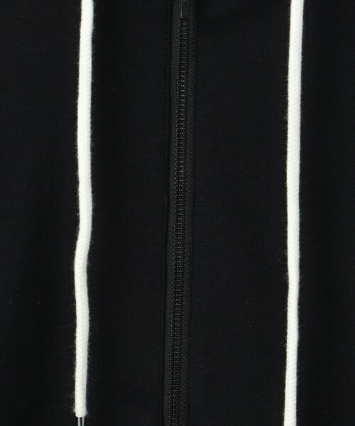 MARW UNITED ARROWS(マルゥ ユナイテッドアローズ)の「<MARW UNITED ARROWS>ショート ジップアップ パーカー(パーカー・レディース・ブラック/ライトグレー・FREE)」の9枚目の写真