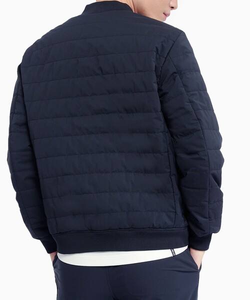 AIGLE(エーグル)の「撥水 DUPONT SORONA中綿 リバーシブルインサレーションジャケット / 中綿ダウンジャケット(ダウンジャケット/コート・メンズ・ブラック/グレー/グリーン・L/S/M/XL)」の7枚目の写真
