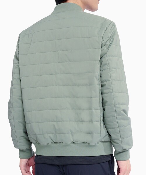AIGLE(エーグル)の「撥水 DUPONT SORONA中綿 リバーシブルインサレーションジャケット / 中綿ダウンジャケット(ダウンジャケット/コート・メンズ・ブラック/グレー/グリーン・L/S/M/XL)」の17枚目の写真