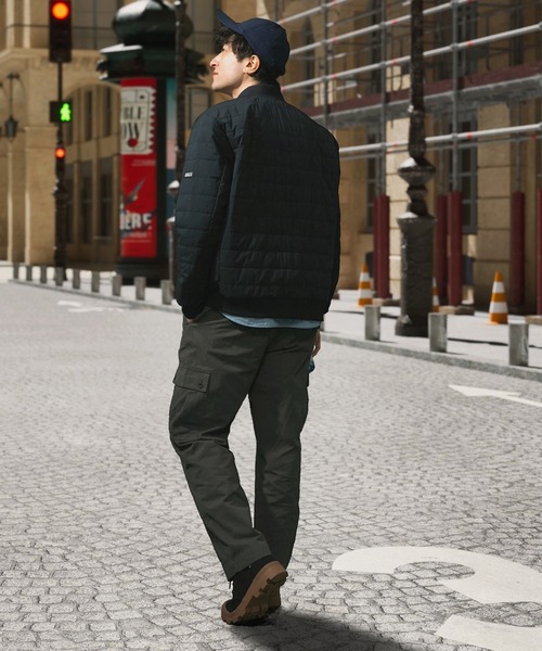 AIGLE(エーグル)の「撥水 DUPONT SORONA中綿 リバーシブルインサレーションジャケット / 中綿ダウンジャケット(ダウンジャケット/コート・メンズ・ブラック/グレー/グリーン・L/S/M/XL)」の22枚目の写真
