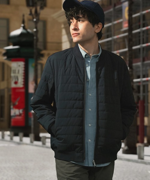 AIGLE(エーグル)の「撥水 DUPONT SORONA中綿 リバーシブルインサレーションジャケット / 中綿ダウンジャケット(ダウンジャケット/コート・メンズ・ブラック/グレー/グリーン・L/S/M/XL)」の19枚目の写真