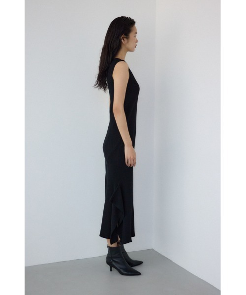 PLUS(プラス)の「【PLUS】アシンメトリーレイヤードニットワンピース(ワンピース・レディース・ブラック/ブルー系その他3・MEDIUM/SMALL)」の10枚目の写真