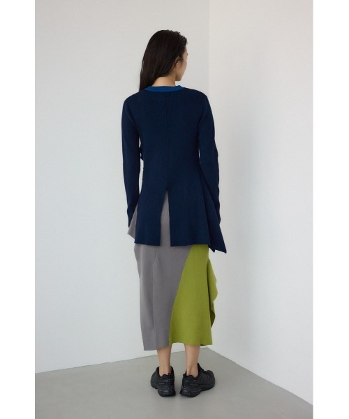 PLUS(プラス)の「【PLUS】アシンメトリーレイヤードニットワンピース(ワンピース・レディース・ブラック/ブルー系その他3・MEDIUM/SMALL)」の20枚目の写真