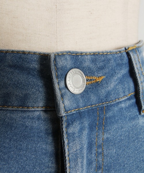 tocco closet（トッコ　クローゼット）の「【Ｓ・Ｍサイズ展開】ハートポケットデニムパンツ（デニムパンツ・レディース・ブルー/インディゴブルー・M/S）」の19枚目の写真