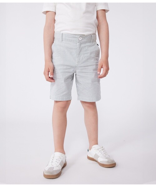 PETIT BATEAU｜プチバトー（キッズ）のパンツ（ストライプ柄）通販
