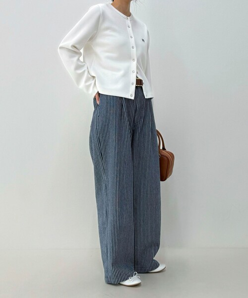 GEVACO(ゲバコ)の「【GEVACO/ゲバコ】《セットアップ対応》タックロングパンツ(その他パンツ・レディース・ブルー系その他/ブルー系その他2・36/38)」の5枚目の写真