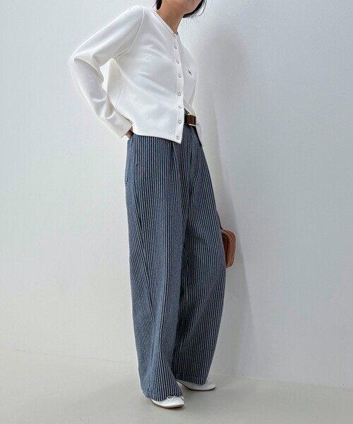 GEVACO(ゲバコ)の「【GEVACO/ゲバコ】《セットアップ対応》タックロングパンツ(その他パンツ・レディース・ブルー系その他/ブルー系その他2・36/38)」の6枚目の写真