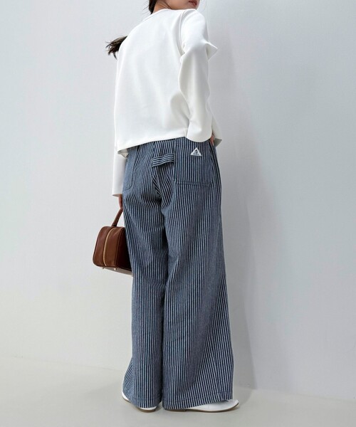 GEVACO(ゲバコ)の「【GEVACO/ゲバコ】《セットアップ対応》タックロングパンツ(その他パンツ・レディース・ブルー系その他/ブルー系その他2・36/38)」の8枚目の写真