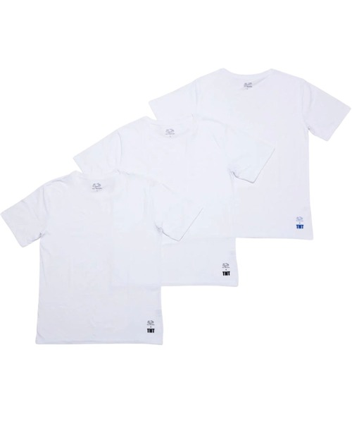TMT(ティーエムティー)の「TMT×FRUITS OF THE LOOM 3PACK-TEE(Tシャツ/カットソー・メンズ・ホワイト/ブラック・MEDIUM/LARGE/X-LARGE)」の6枚目の写真