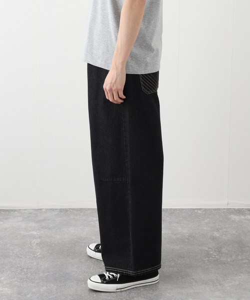 PARANOID(パラノイド)の「【PARANOID / パラノイド】タタミ バギー デニム(デニムパンツ・メンズ・グリーン/ブラック・LARGE/MEDIUM/SMALL)」の5枚目の写真