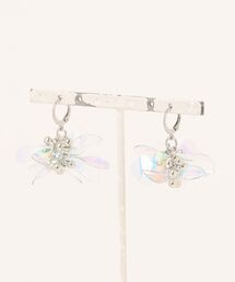 【Beauty bell】PVCフラワーピアス