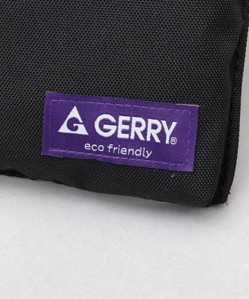 GERRY（ジェリー）の「撥水加工 リサイクルポリエステル（REPREVE） スマホ マルチミニショルダーバッグ（ショルダーバッグ・メンズ・マルチ/ブラック/ベージュ/グレー・FREE）」の9枚目の写真