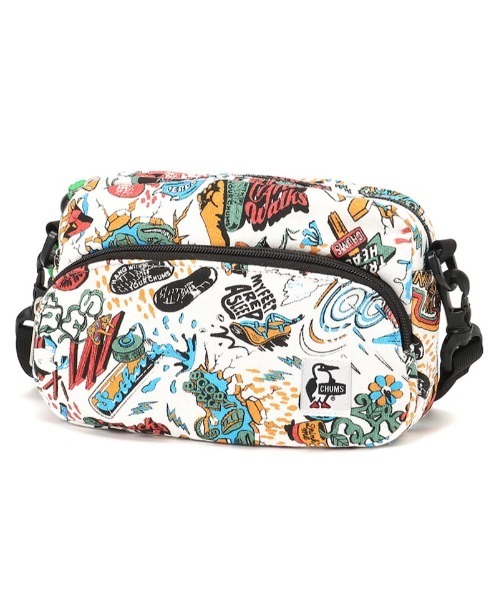 CHUMS（チャムス）の「【CHUMS/チャムス】 Shoulder Pouch Sweat（ショルダーバッグ・レディース・ネイビー/その他1/ブラック/ヘザーグレー/その他2/その他3/その他4・FREE）」の7枚目の写真