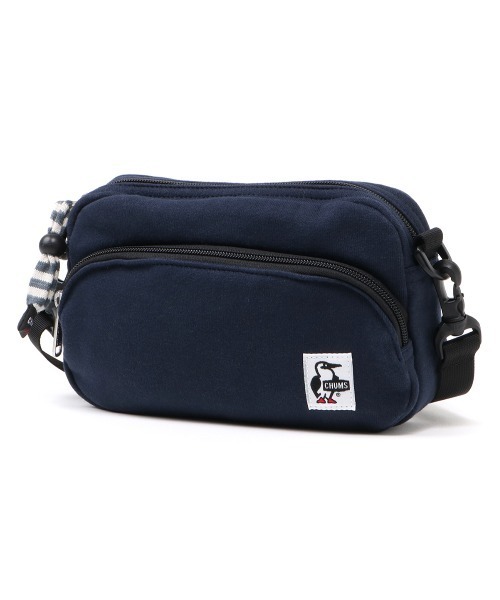 CHUMS（チャムス）の「【CHUMS/チャムス】 Shoulder Pouch Sweat（ショルダーバッグ・レディース・ネイビー/その他1/ブラック/ヘザーグレー/その他2/その他3/その他4・FREE）」の3枚目の写真