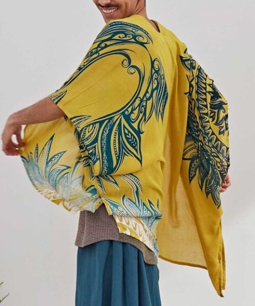 チャイハネ（チャイハネ）の「【チャイハネ】グラリスUVパレオストール 巾着ポーチ付き（ストール/ショール・レディース・ベージュ/マスタード/ライトグレー/レンガ/ブラック/ターコイズブルー・FREE）」の13枚目の写真