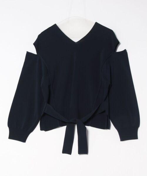 tシャツ slash sleeve Vneck pull(スラッシュスリーブVネックプルオーバー) レディース セール】slash sleeve Vneck pull(スラッシュスリーブVネック
