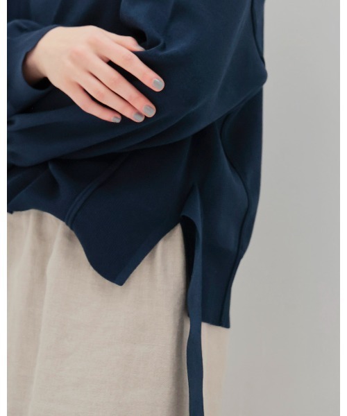 セール】slash sleeve Vneck pull(スラッシュスリーブVネック