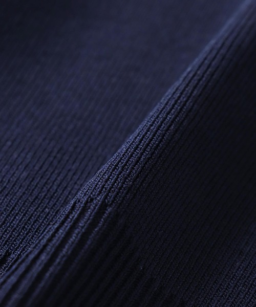 セール】slash sleeve Vneck pull(スラッシュスリーブVネック