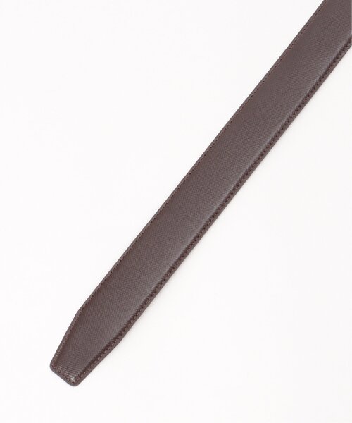 ikka（イッカ）の「３５ｍｍサフィアーノキーリットベルト（ベルト・メンズ・ブラック/ダークブラウン/ネイビー・FREE）」の5枚目の写真