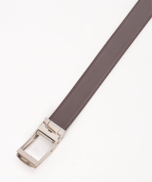 ikka（イッカ）の「３５ｍｍサフィアーノキーリットベルト（ベルト・メンズ・ブラック/ダークブラウン/ネイビー・FREE）」の8枚目の写真