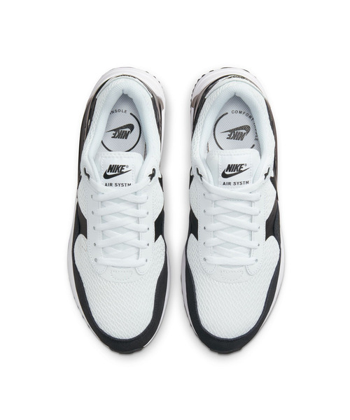 NIKE(ナイキ)の「NIKE/ナイキ スニーカー エアマックスSYSTM DM9537-001/DM9537-103(スニーカー・レディース・ホワイト×ブラック/ブラック×ホワイト・24.0cm/24.5cm/25.0cm)」の6枚目の写真