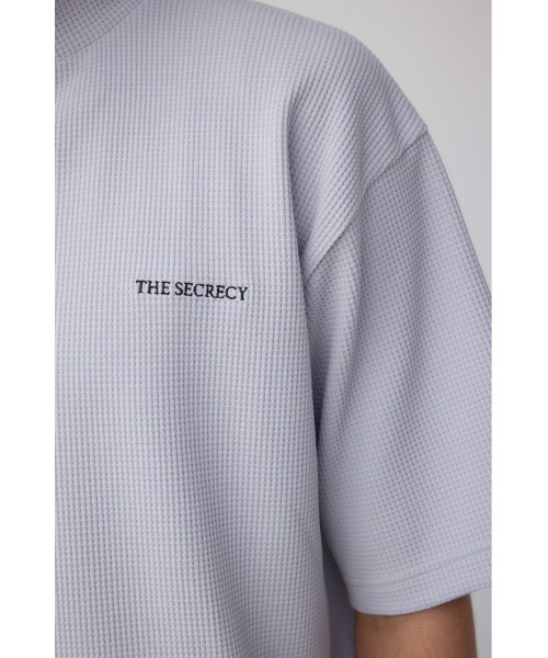 AZUL by moussy(アズールバイマウジー)の「ワッフルハーフジッププルオーバー(スウェット・メンズ・ホワイト/グリーン/グレー/ブラック・MEDIUM/LARGE)」の17枚目の写真