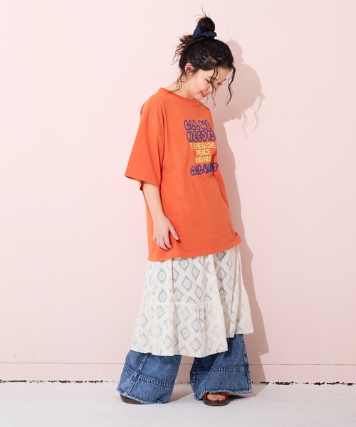 MARKEY'S（マーキーズ）の「レースフリルスカート/おとな（スカート・レディース・ワインレッド/ブラック/オフホワイト・160cm）」の2枚目の写真