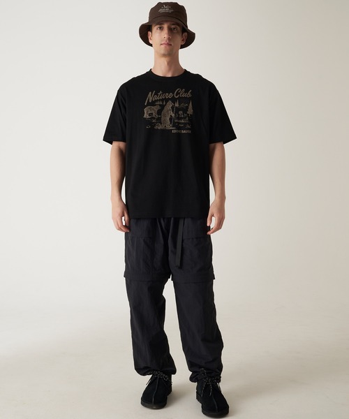 Eddie Bauer（エディーバウアー）の「グラフィックプリント Tシャツ（Tシャツ/カットソー・メンズ・ホワイト系2/ライトパープル/セージグリーン/ネイビー/ブラウン/ブラック/ホワイト系1/コーラル・L/M/XXL/XL/S）」の13枚目の写真