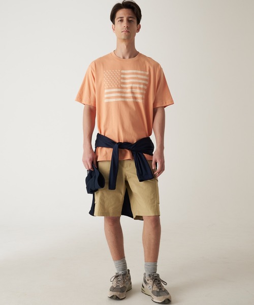 Eddie Bauer（エディーバウアー）の「グラフィックプリント Tシャツ（Tシャツ/カットソー・メンズ・ホワイト系2/ライトパープル/セージグリーン/ネイビー/ブラウン/ブラック/ホワイト系1/コーラル・L/M/XXL/XL/S）」の18枚目の写真