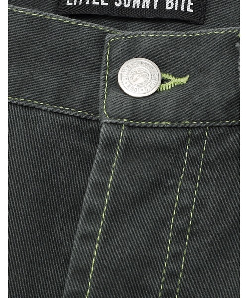 Little sunny bite(リトルサニーバイト)の「【8】【it】【Little sunny bite】twill pants(その他パンツ・レディース・ブルー/ピンク/ブラック・MEDIUM/SMALL)」の5枚目の写真
