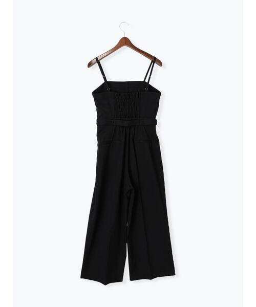 Te chichi TERRASSE（テチチテラス）の「フロントボタンサロペット《2025spring catalog item》（サロペット/オーバーオール・レディース・モカ/オフホワイト/ブラック・F）」の9枚目の写真