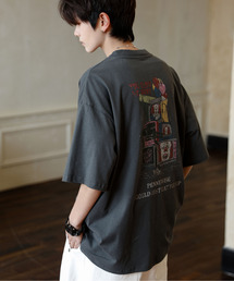 neos | 【neos】PENNY WISE ペニーワイズ ルーズシルエット ビンテージライク ユーズド風 プリント Tシャツ(Tシャツ/カットソー)