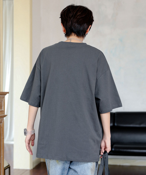 neos（ネオス）の「【neos】PENNY WISE ペニーワイズ ルーズシルエット ビンテージライク ユーズド風 プリント Tシャツ（Tシャツ/カットソー・メンズ・ホワイト系1/ホワイト系2/グレー系2/グレー系1・X-LARGE/LARGE/MEDIUM）」の9枚目の写真